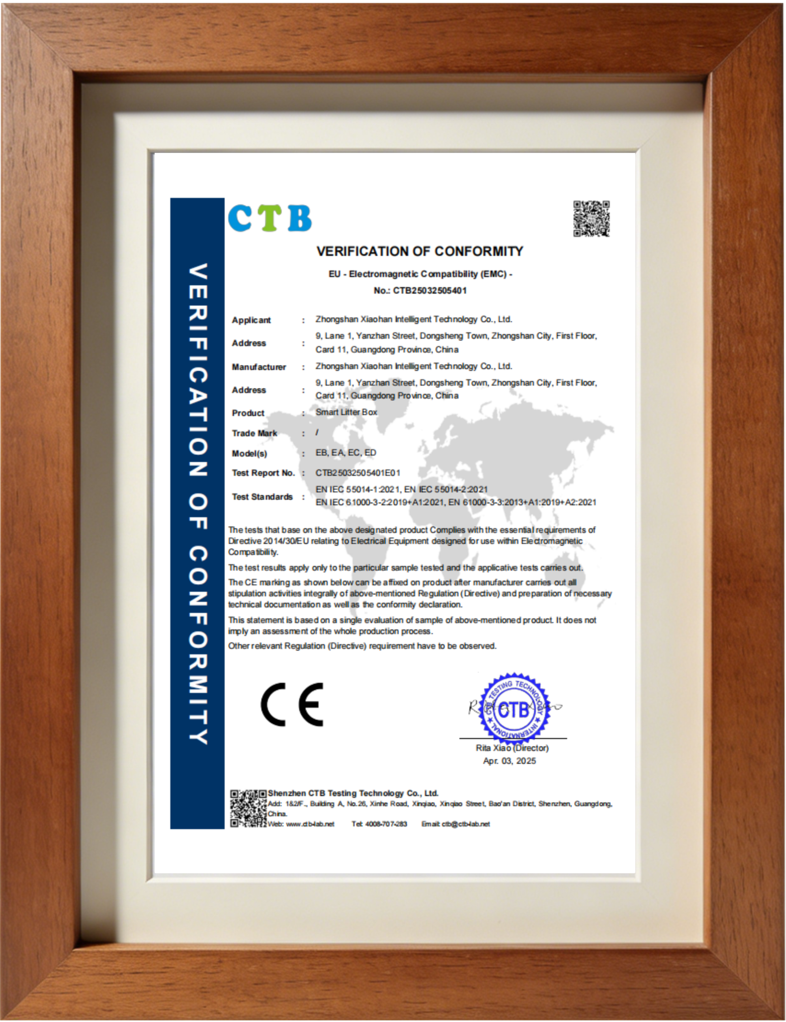FCC Certification