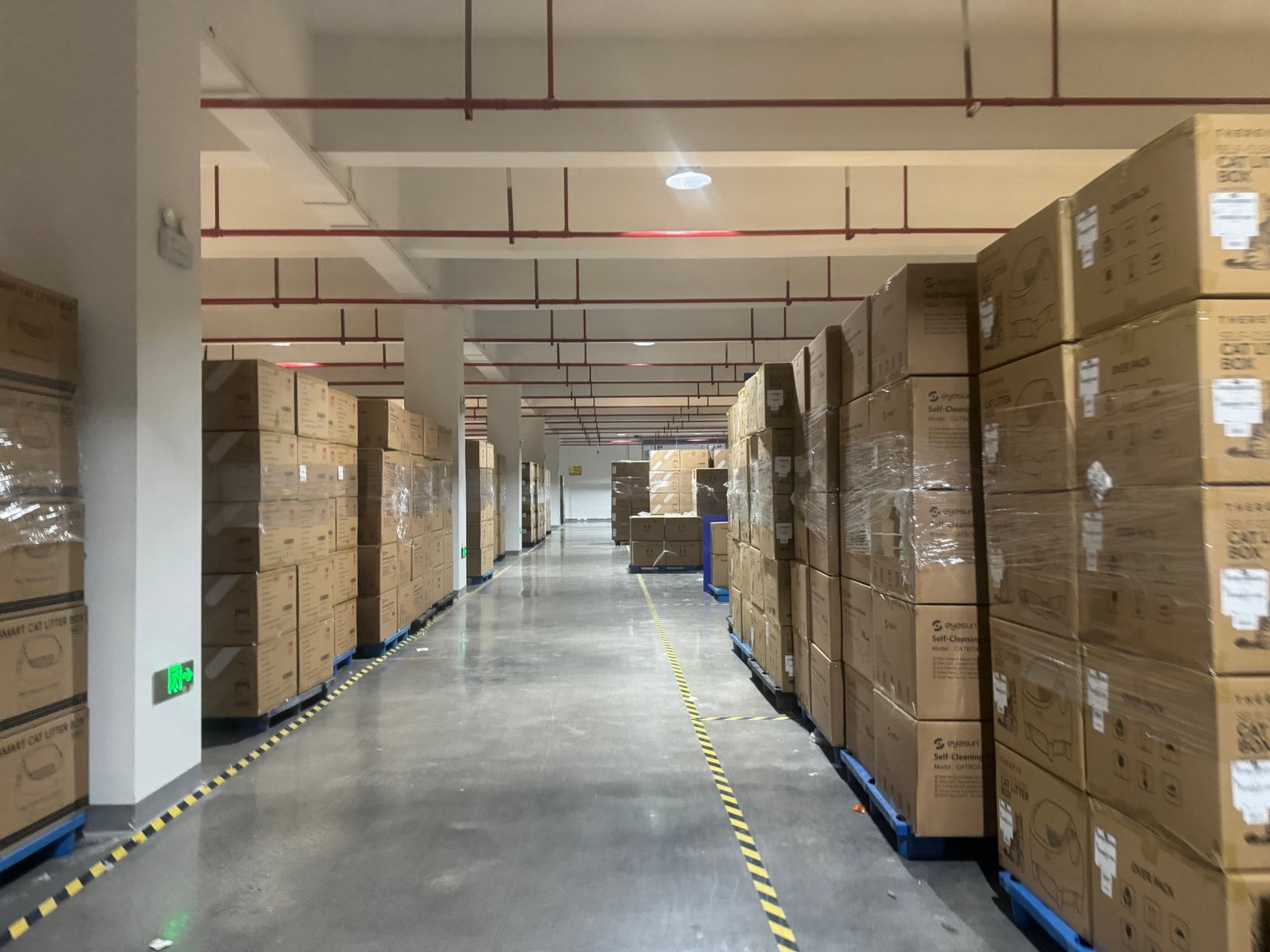 Logistics shipment warehouse transport