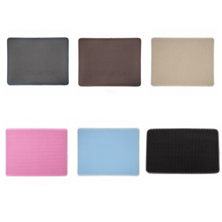 Wholesale Double-Layer Honeycomb Cat Litter Mat — Anti-Tracking EVA Litter Trapper for Premium Pet Brands