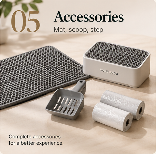 Smart Cat Litter Box Accessories
