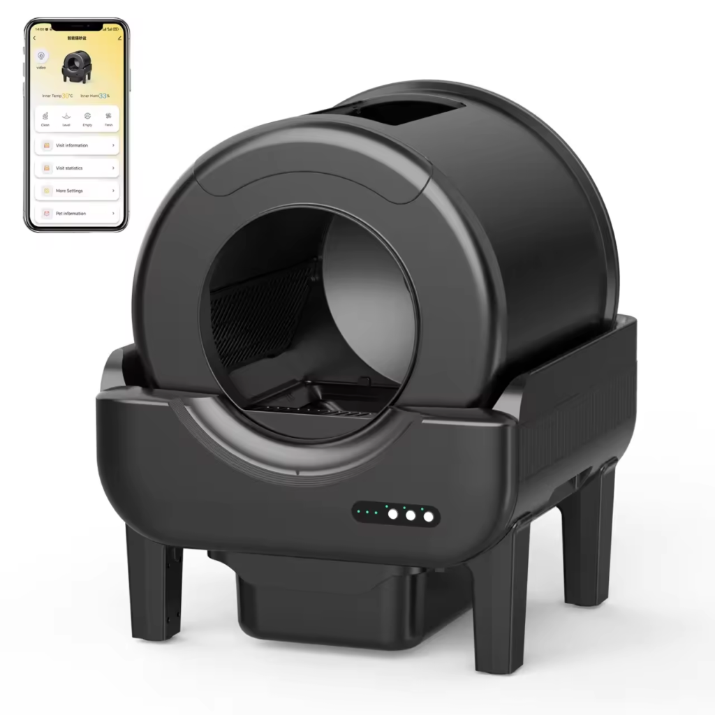 Enclosed Automatic Litter Box