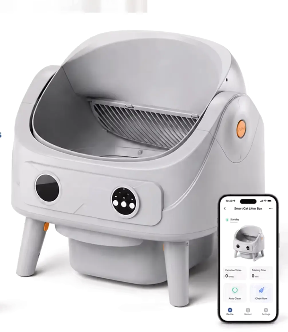 App controlled automatic litter box