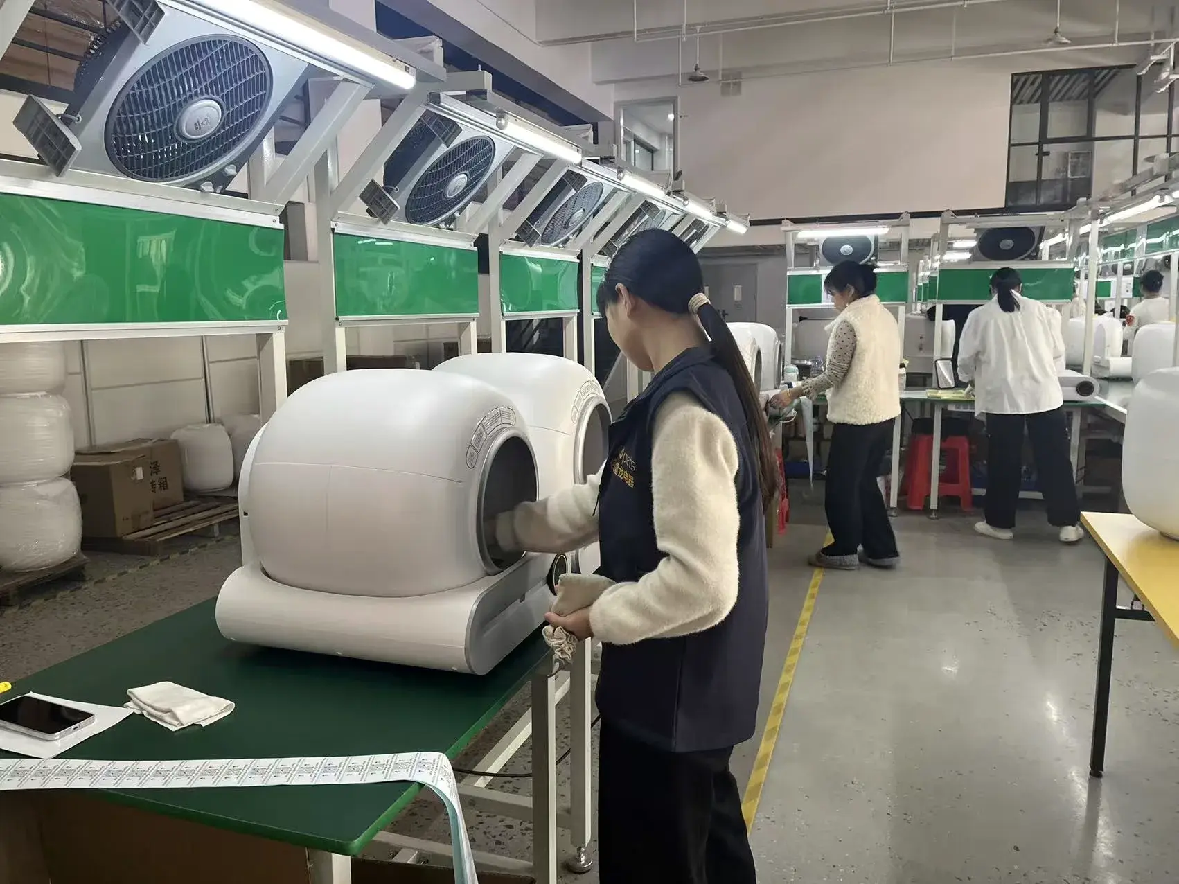 Quality control testing